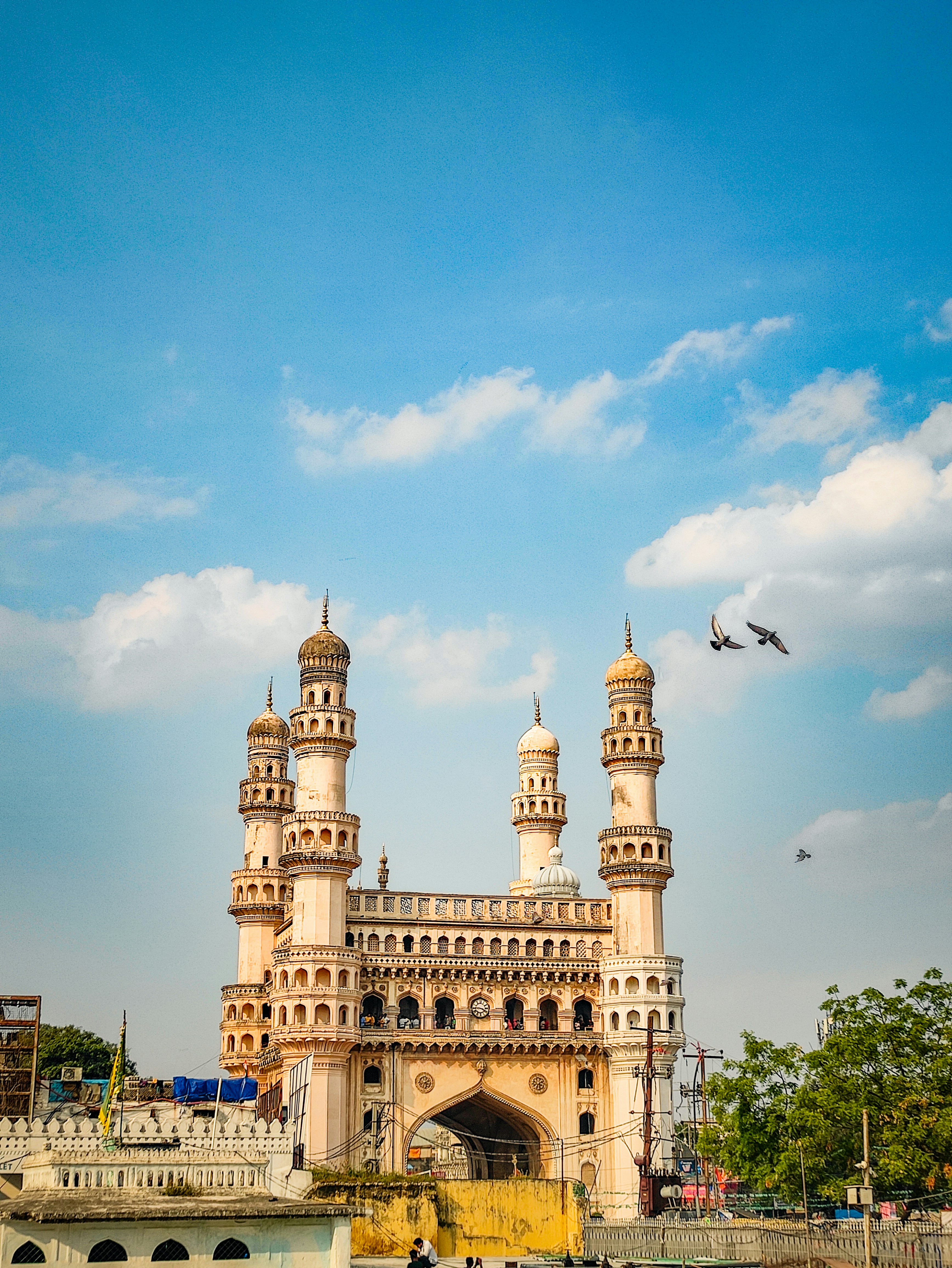 Hyderabad, where the work is based.